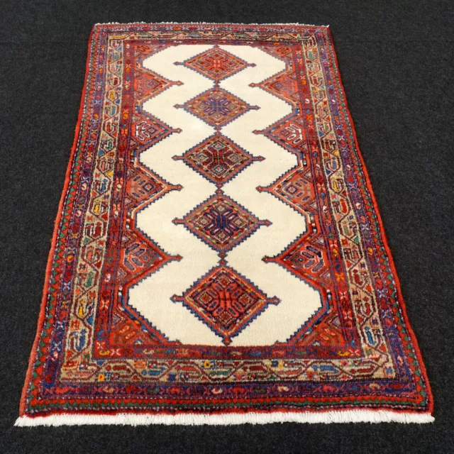 Oriente Alfombra Hamadan 172 X 105CM Hamedan Beige Persa Anudada a Mano Manta