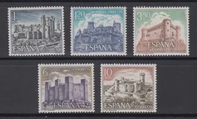 Spagna (1970) Spain Nuovo MNH Spanien Spain - edifil 1977/81 Castelli