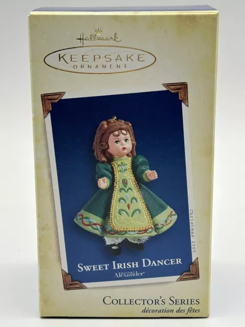 Hallmark Ornament 2005 Madame Alexander Sweet Irish Dancer #10 in Series