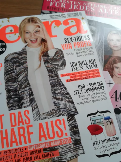 petra ausgabe 12 2015  mit jahreshoroskop 2016 + sex-tricks von profis  neuw.