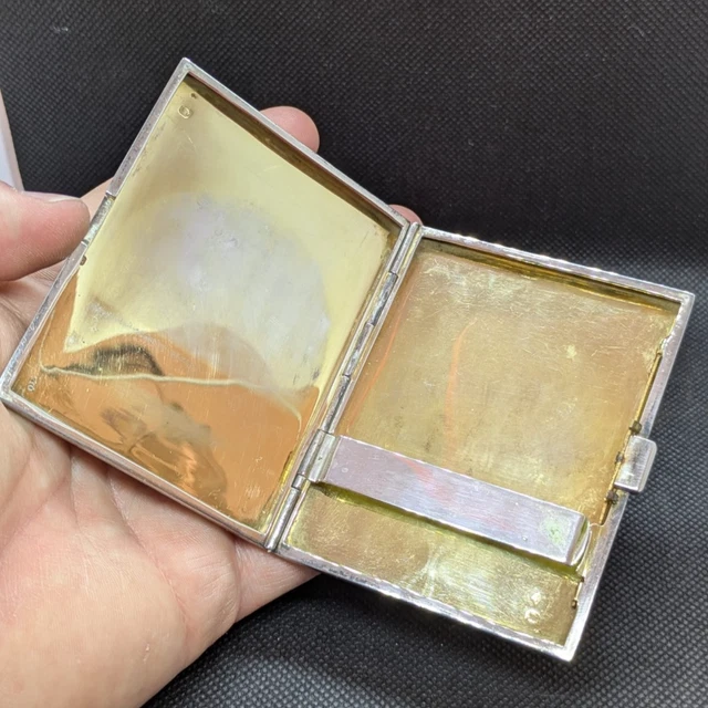 ANCIEN ETUI A CIGARETTE ARGENT MASSIF POINCON MINERVE ART DECO 1930 20ème EUR 70,00 - PicClick FR