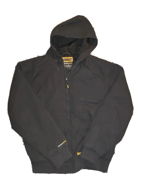 Dewalt Heated Work Gear 12v/20v Canvas Jacket NO BATTERY Sz M Lithium Ion Hooded