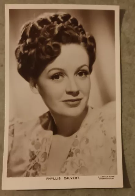 Picturegoer Film Star Postcard Phyllis Calvert # W 227