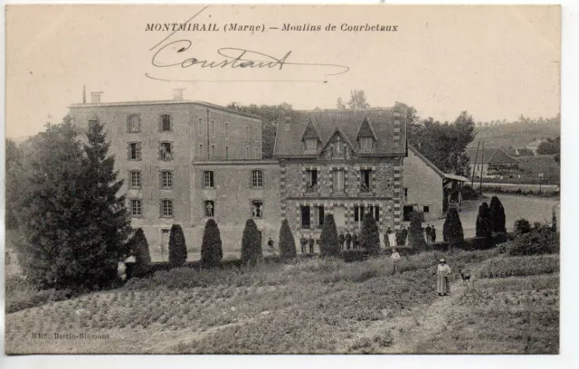 MONTMIRAIL - Marne - CPA 51 - moulins de Courbeteaux