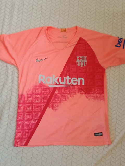 Maillot foot Barcelona Barca 28 10/12 ans UNICEF Porté Dernière Fois 14/08/20