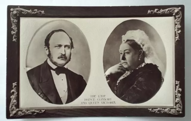 THE LATE PRINCE CONSORT, PRINCE ALBERT, QUEEN VICTORIA - Royalty Postcard