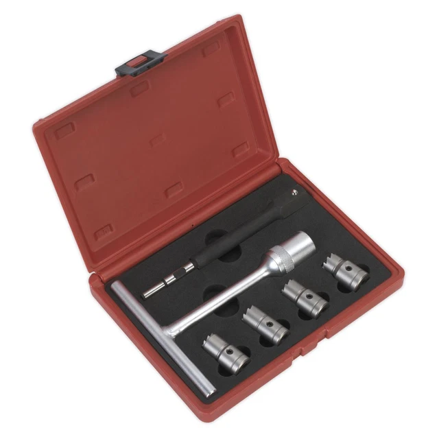 Sealey Set pulitore sedile iniettore diesel 10 pz VS2055