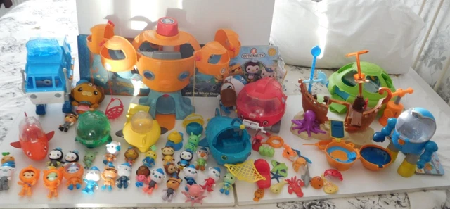 OCTONAUTS OCTOPOD & Octo Alert Button, Vehicles Large Bundle Of Over 40 ...