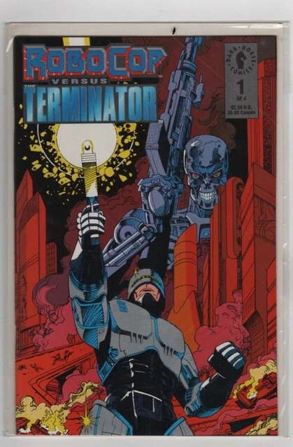 1992 RoboCop vs The Terminator, Dark Horse Comics, 1 of 4 Comic Book