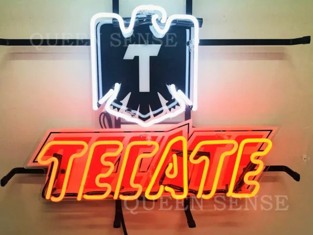 Cerveza Tecate Eagle Beer Lamp Neon Light Sign With HD Vivid Printing 20"x16"
