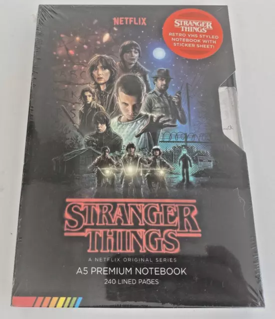  Pyramid International Stranger Things A5 Premium Notebook  VHS-Style Season 1 - Official Merchandise : Office Products