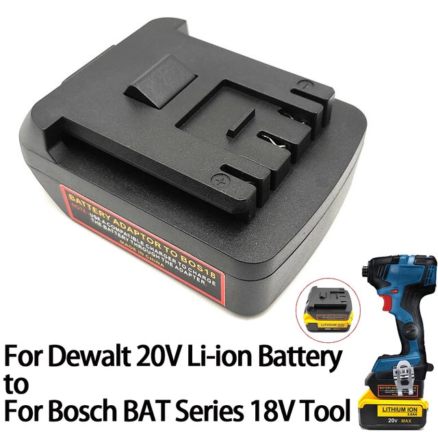 thumbnail image 2 of Battery Adapter: Convert Ryobi 18V Lithium Battery To Fit Dewalt 18V Ni-Cd Tools 2 of 6