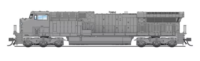 Broadway Limited N GAUGE Ge AC6000 Undec W/sd CSX Type Stock Number #6284~NEW