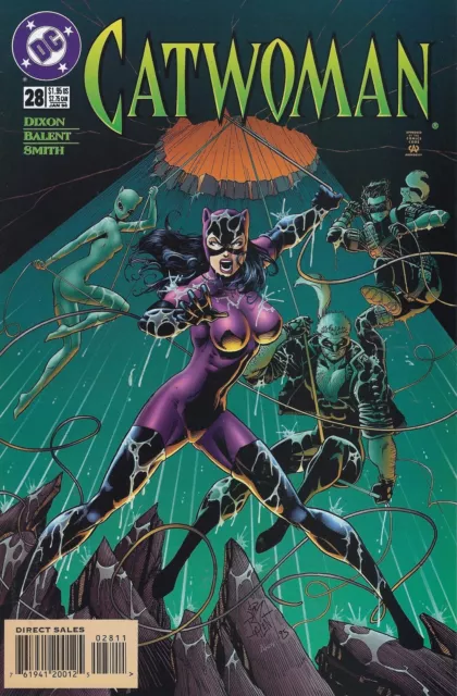 1996 CATWOMAN #28 Near Mint Condition Batman Bag/Board Jim Balent DC Comics