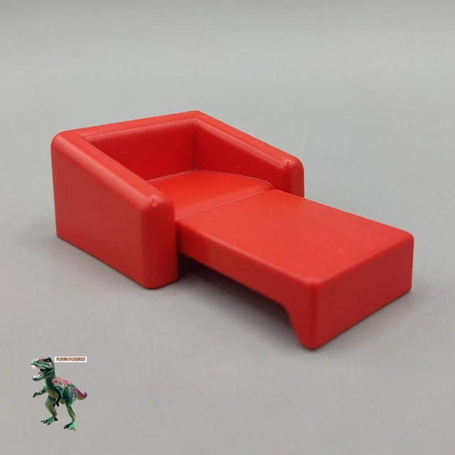 PLAYMOBIL CHAISE ROUGE Pliante Maison De Vacances 3771 EUR 3,50