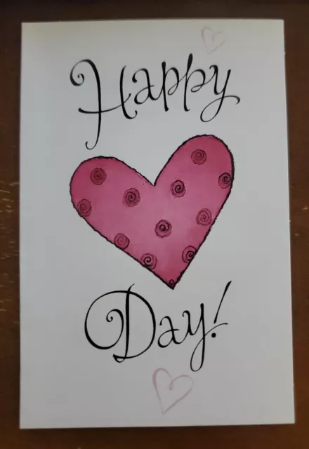 American Greetings Valentine's Day Card, heart with swirls