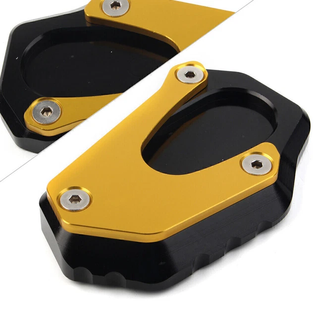 Supporto oro pad piede supporto laterale estensione piastra per Suzuki V-Strom 1050A/XT