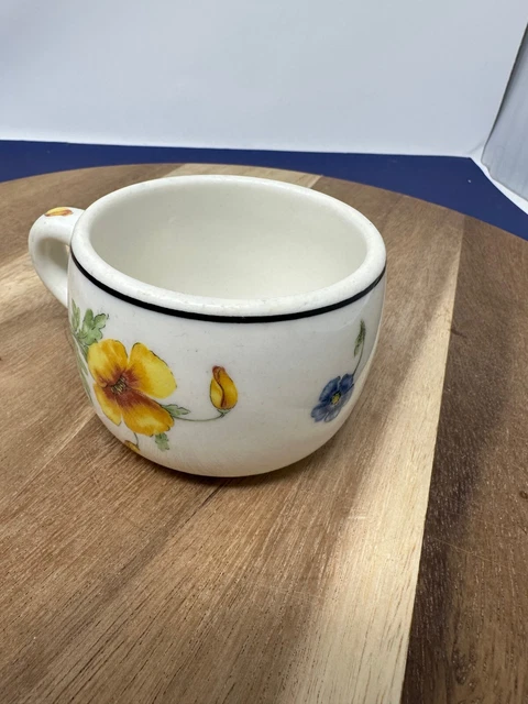 Southern Pacific Railroad Line Prairie Mountain Wildflowers Mug Cup 1931, one 3