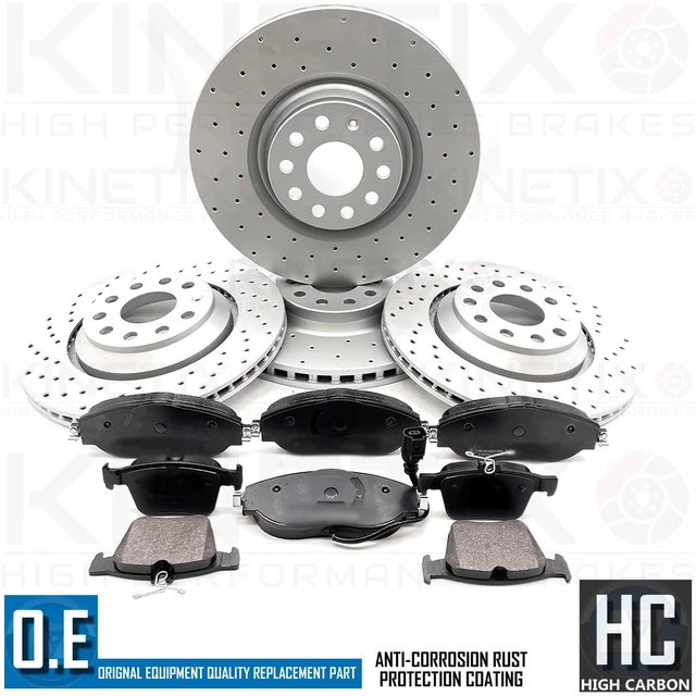 Kit De Conversion Disque Frein Arrière Ventilé 310 Mm Pour Skoda Octavia/Superb 3T TDI - Neuf
