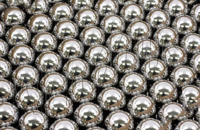 Pack Lot of 100 1/8" inch Diameter Carbon Steel Bearing Balls G40 Ball 0.125"Dia
