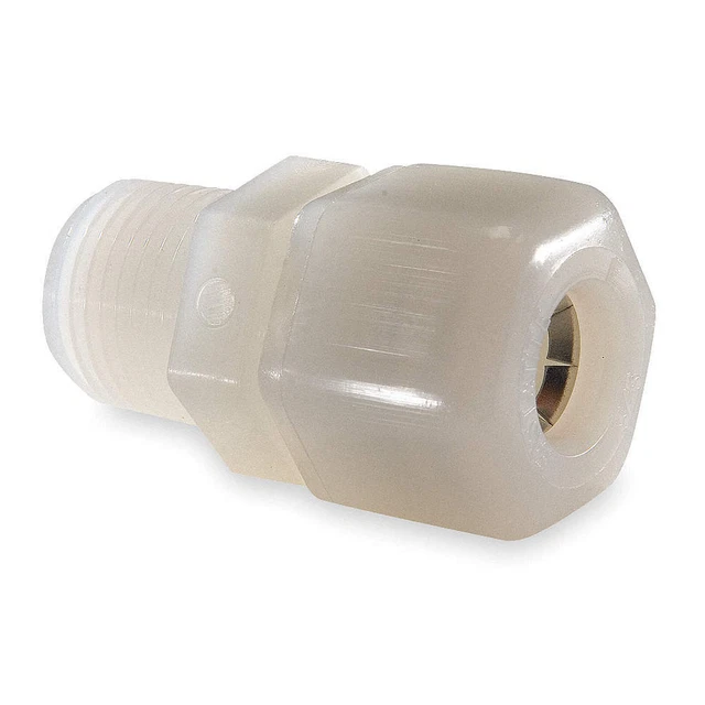 PARKER N6MC12 Connector,Nylon,CompxM,3/8Inx3/4In
