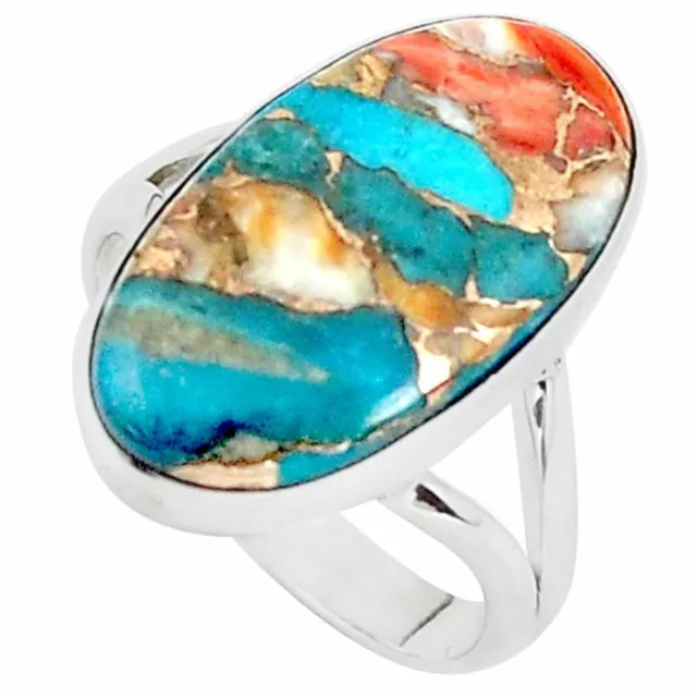Oyster Turquoise Gemstone 925 Sterling Silver Christmas Jewelry All Size BM-791