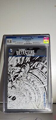 Super Rare Detective Comics Batman Sketch Cover #11 Cgc Grade 9.8 Only 1 On Ebay