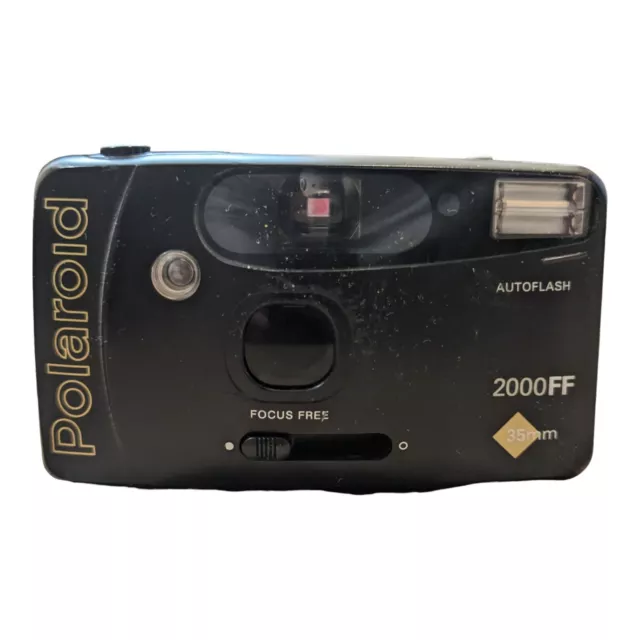 Polaroid 2000FF Focus Free Auto Flash 35MM Film Camera