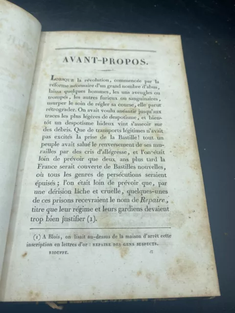 Mémoires sur les prisons en 2 vol., EO 1823 Baudouin frères 3