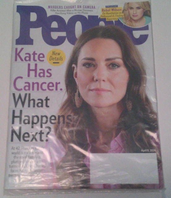 PEOPLE MAGAZINE APRIL 8, 2024 KATE HAS CANCER What Happens Next? 4.25
