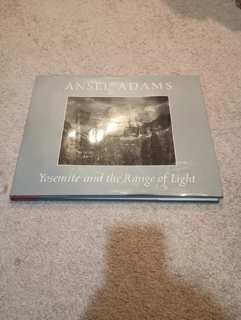 Ansel Adams Signed 1980 Yosemite and the Range of Light Book 1st edition 1979