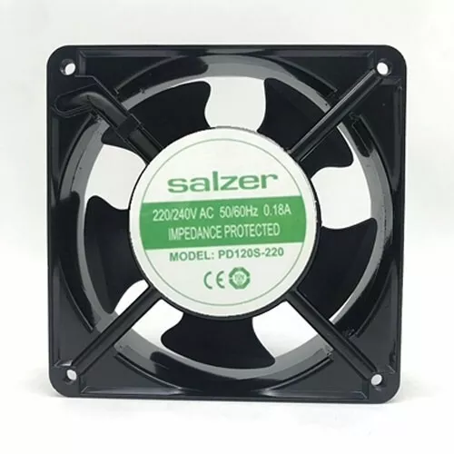 SALZER PD120S-220 VOLT 120X120X38CM 220v 12cm Cooling Fan