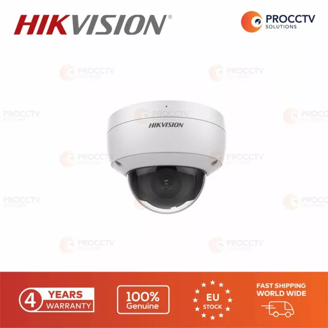 Hikvision Dôme Caméra DS-2CD2146G2-ISU F2.8, 103°, 4 Mp, H.265 Ir 30m, Poe,