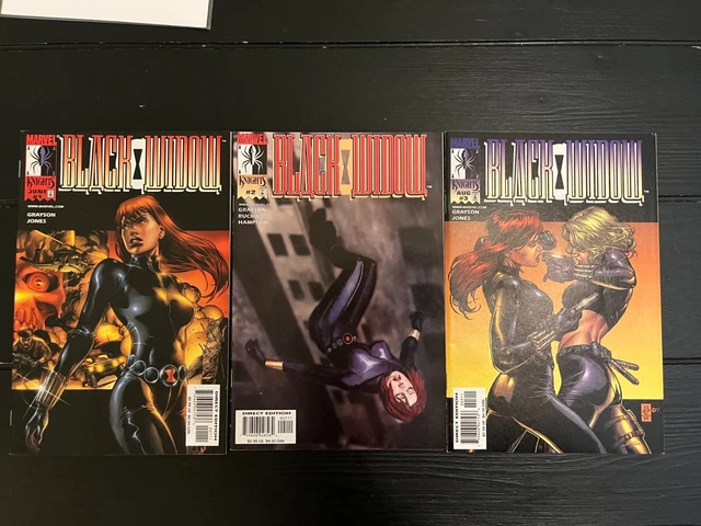 Black Widow #1-3 1st Yelena Belova Marvel Knights 1999 High Grade Key NM/NM+