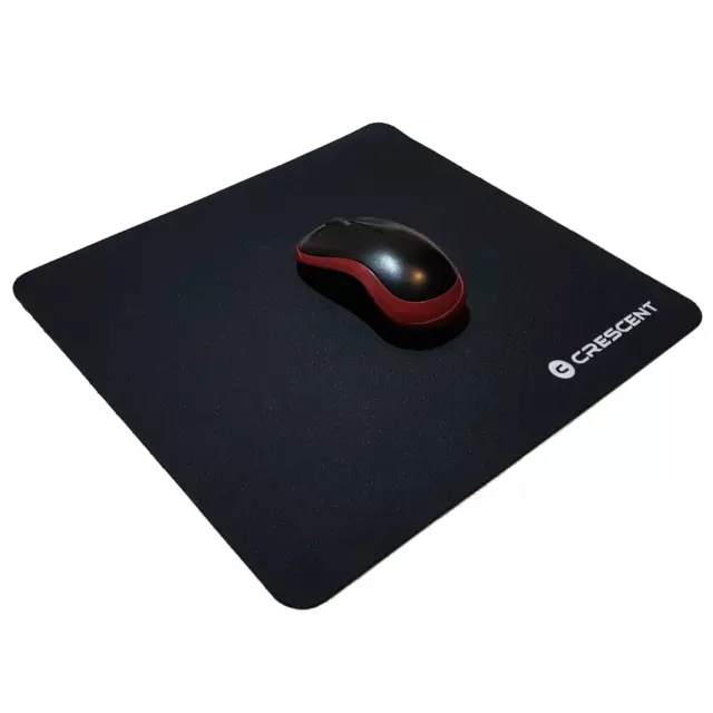 Mauspad Gaming Maus Pad mini schwarz Office Mousepad 24x20 cm Computer Unterlage