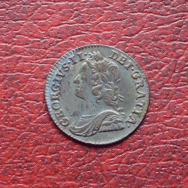 George II 1746 silver maundy twopence