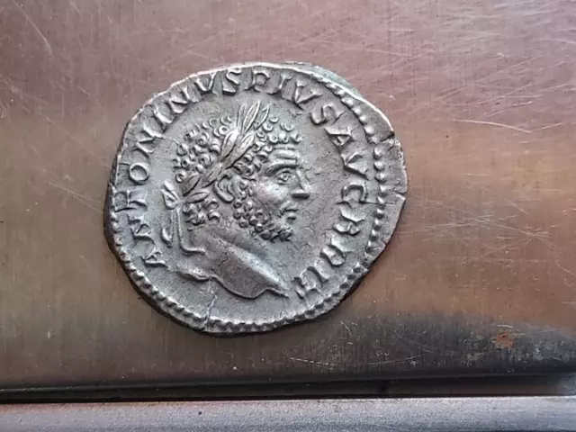 Romaine. Denier  CARACALLA  /MARTI PROPUGNATORI