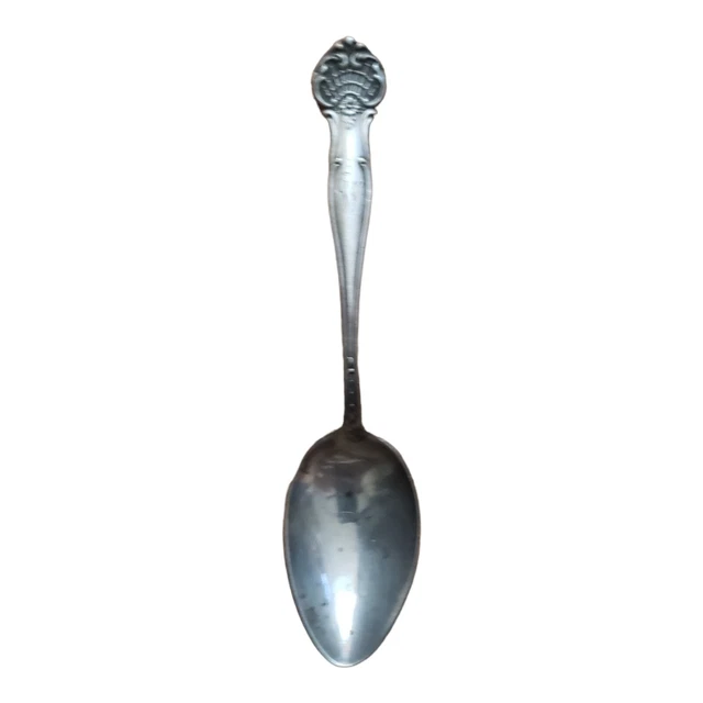 925 sterling silver 5 o'clock Teaspoon Stuart  Towles  Engraved  1904  Initial W