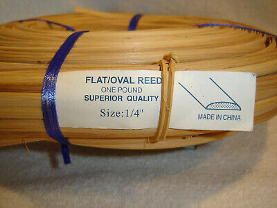 Cesta de tejer Reed Calidad Superior Plana/Oval Reed 1/4" 1 libras nos