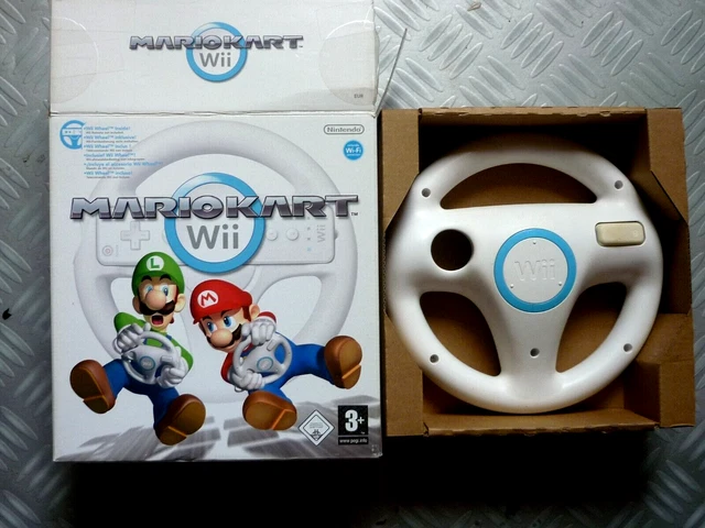 Volant Mario Kart Wii en Boite Sans le jeu.