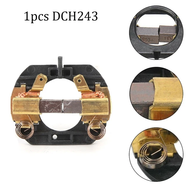 Spazzola carbone DCH243 1 pz. accessori spazzola carbone DCH143 DCH254 per parte DCH253