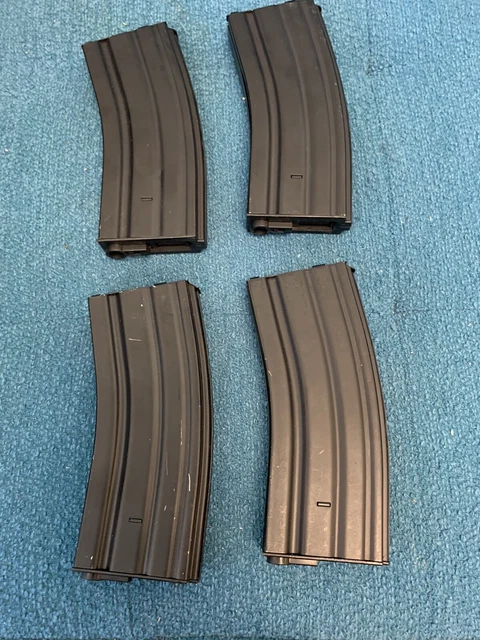 (4) - No.12 Tokyo Marui 300rd Magazine M16 M4 M733 M933 Type 89 M4 CRW, Patriot