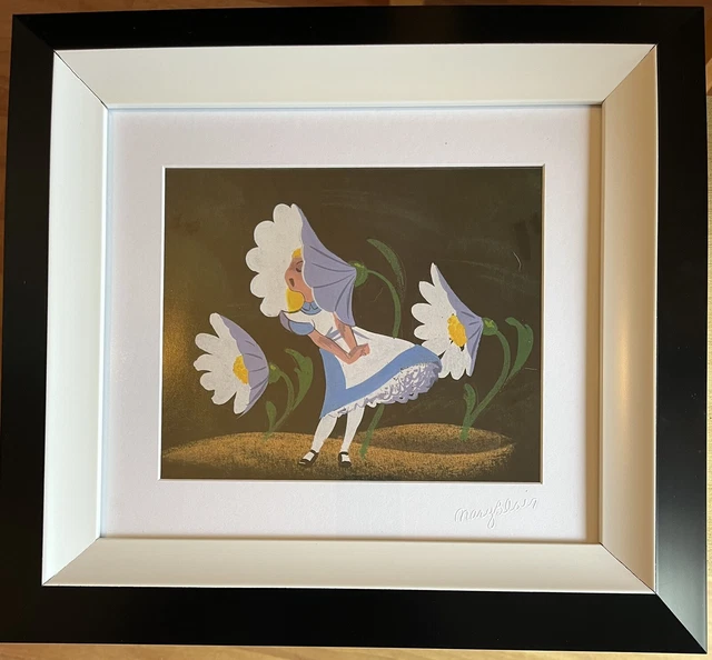MARY BLAIR CONCEPT Art Limited Print Framed Disney Alice In Wonderland ...