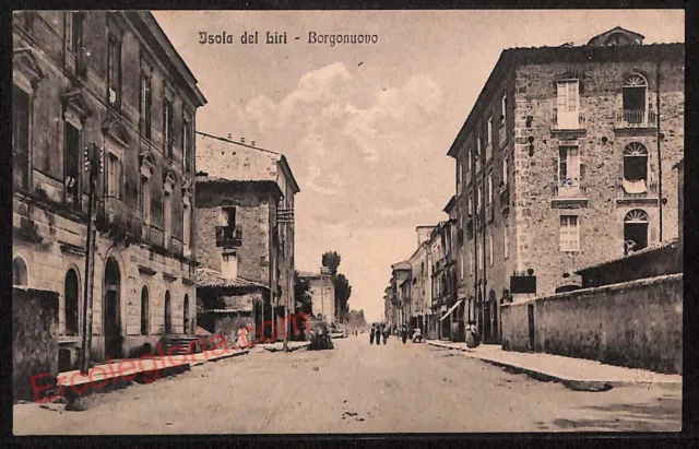 ag0696 - CARTOLINA D'EPOCA - Frosinone Provincia - Isola del Liri