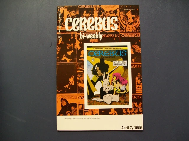Cerebus Bi-Weekly #10 by Aardvark Comics in Very Fine Condition
