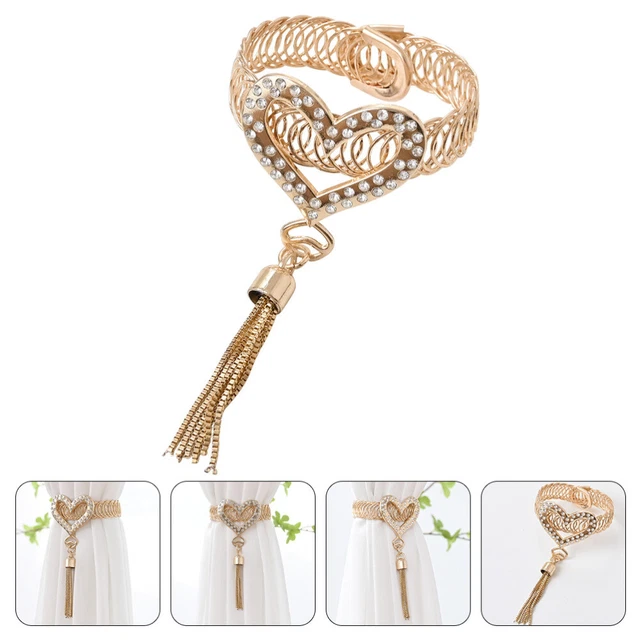Macrame Decor Heart Curtain Hooks Love Curtain Buckle European Style