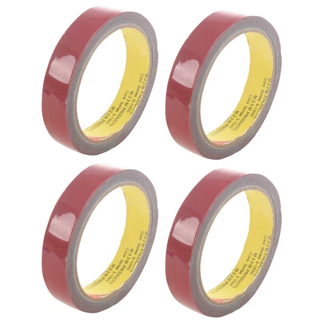 4X Starke Dauerhafte Doppelseitige Super Klebrige Schaum-Bandrolle für Fahr7114