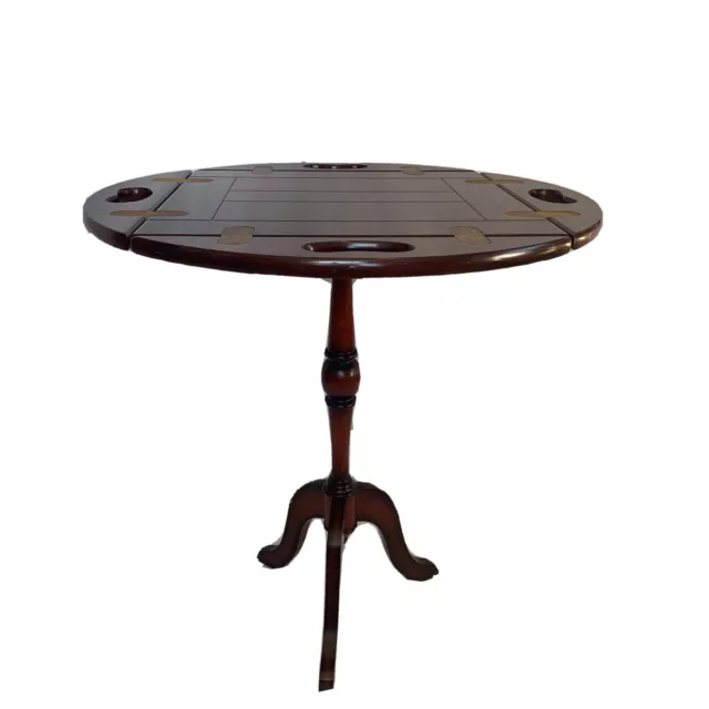 Vintage Bombay Company Butler Tray Table with Bombay Plant Stand