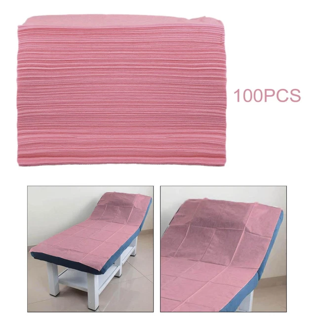 100x Sábanas Desechables 80x180cm Engrosar Sábanas Impermeables Suaves