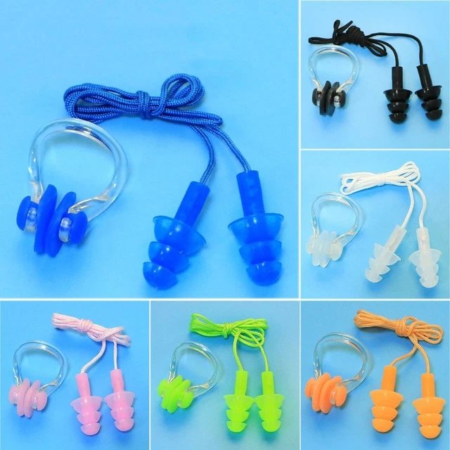 Waterproof Ear Plugs With Box 7 Colors Swim Dive Supplies  Sleep